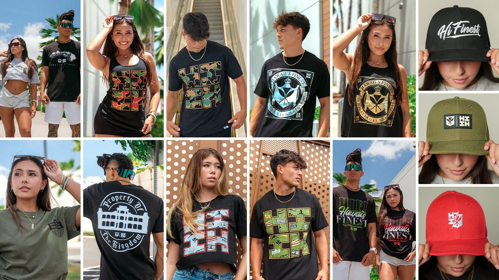 【HI FI FNK】Weather Cotton Top Hawaii's Finest